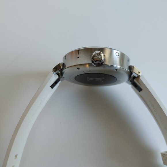 Louis Vuitton Tambour Horizon Stainless Steel Rubber belt Qa004 Unisex main image 16